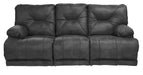 Catnapper Voyager Lay Flat Reclining Sofa in Slate image