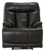 Naples Leather Power Lay Flat Recliner with Power Adjustable Headrest and Extra Extension Footrest image